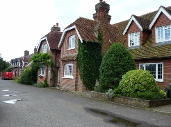 Street in the village of Lyminster.