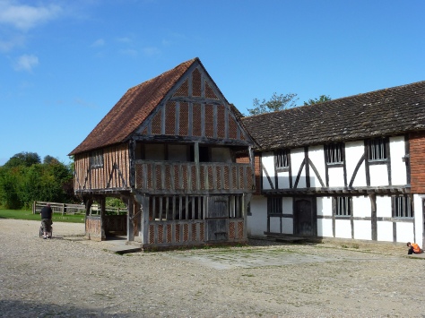 Tudor buildings in Sussex.