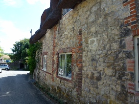 Stone cottage in Amberley.