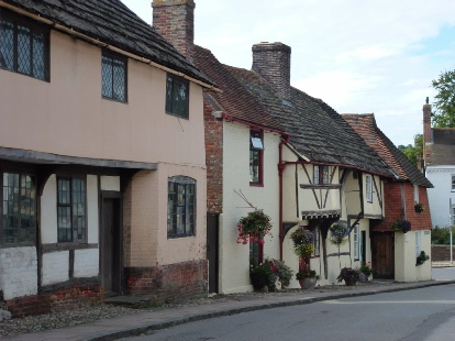 Old houses in Steyning.