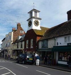 In the town of Steyning