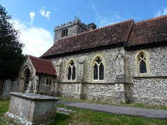 The church in Angmering.