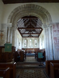 The interior in St Michael's Church