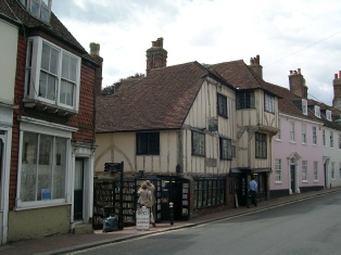 15th Century bookstop in Lewes.