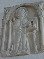 Decoration in Sompting Church.