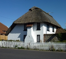 Thatched cottage in East Wittering.